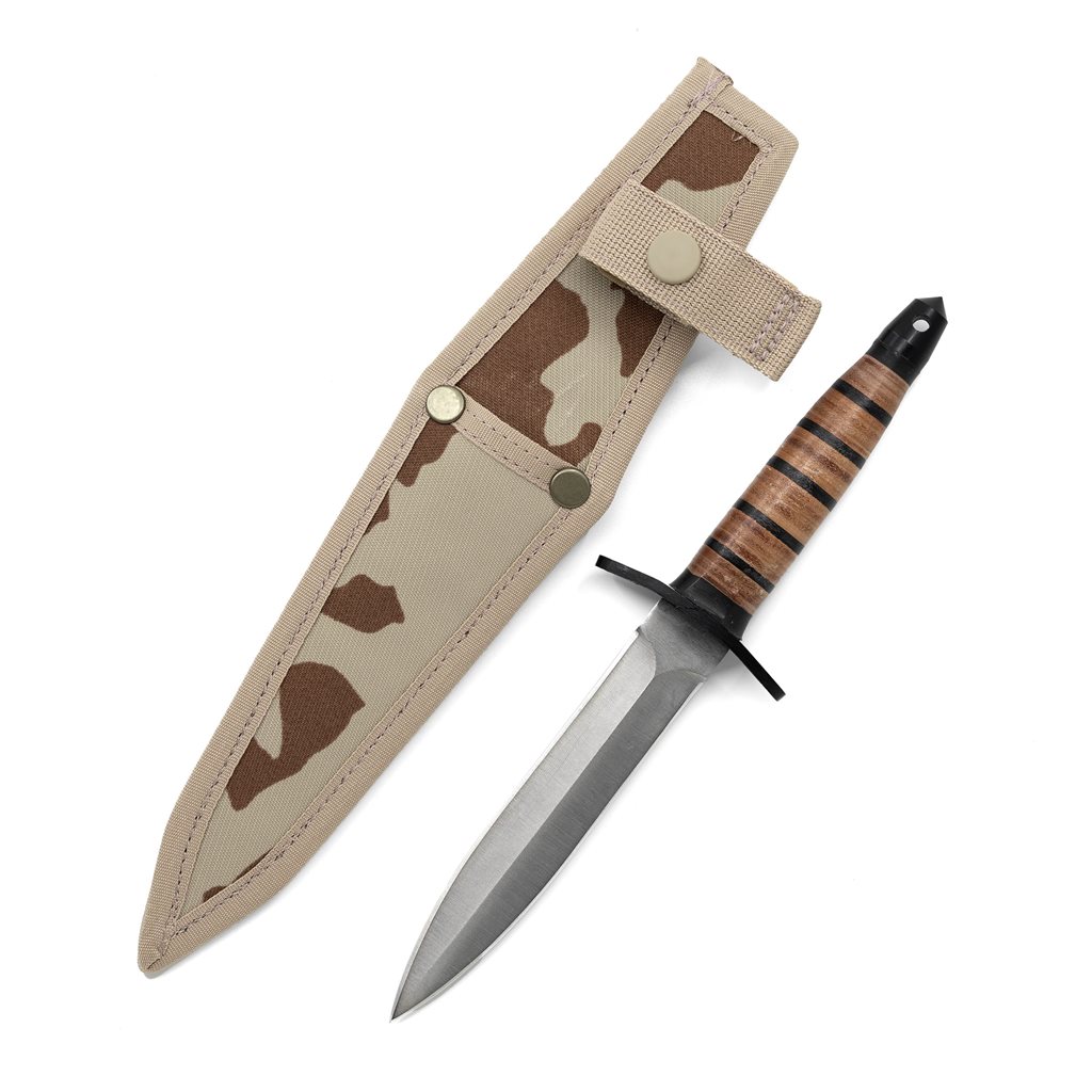 Levně Dýka s koženou rukojetí a pouzdrem vz.95 DESERT