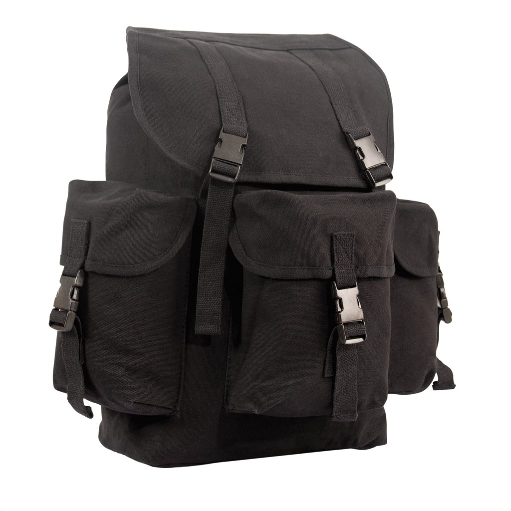 Levně ROTHCO batoh canvas OUTFITTER ČERNÝ