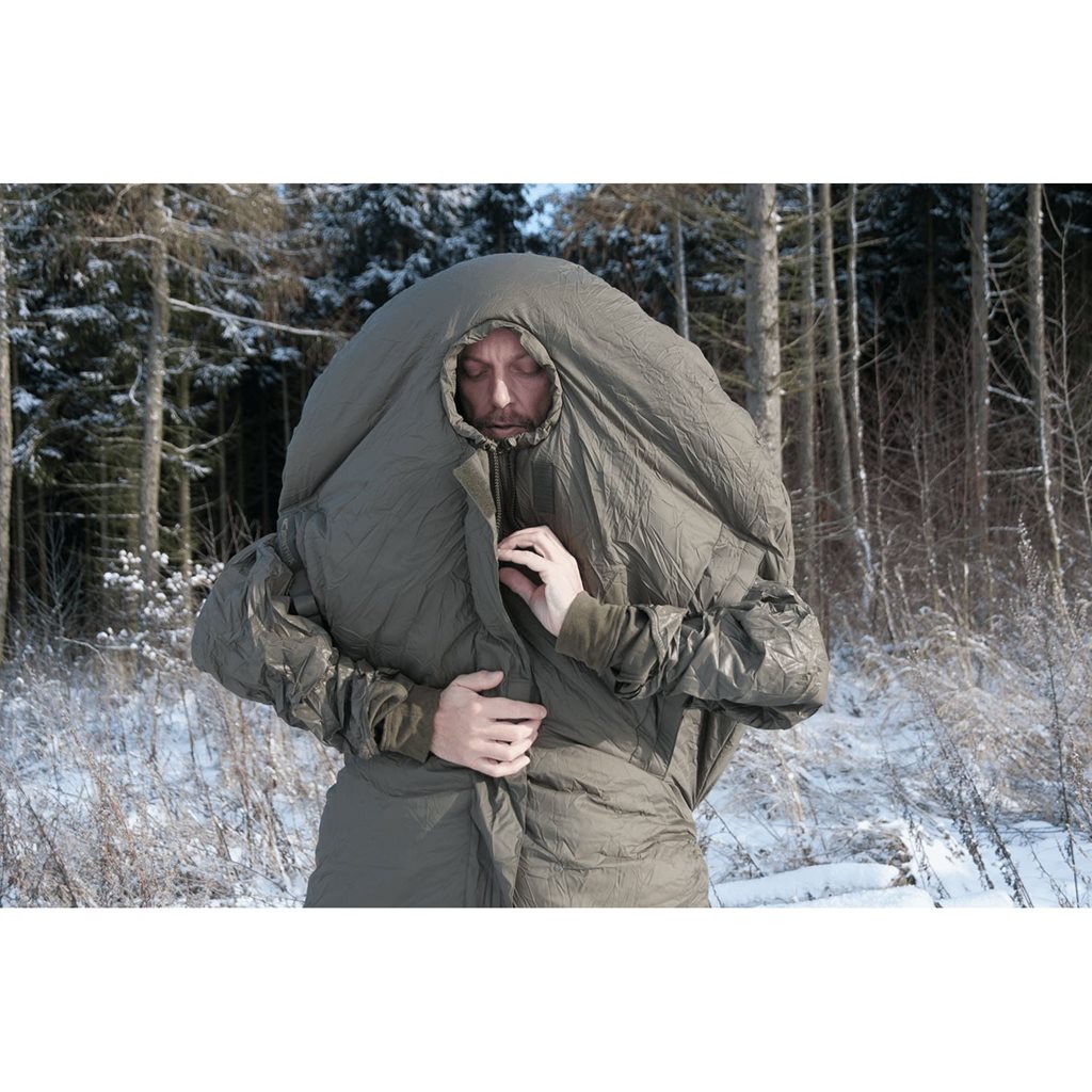 Spacák extrém s rukávy Survival ONE OLIV - ZELENÝ