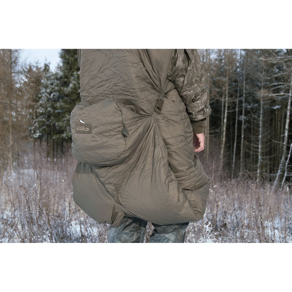 Spacák extrém s rukávy Survival ONE OLIV - ZELENÝ