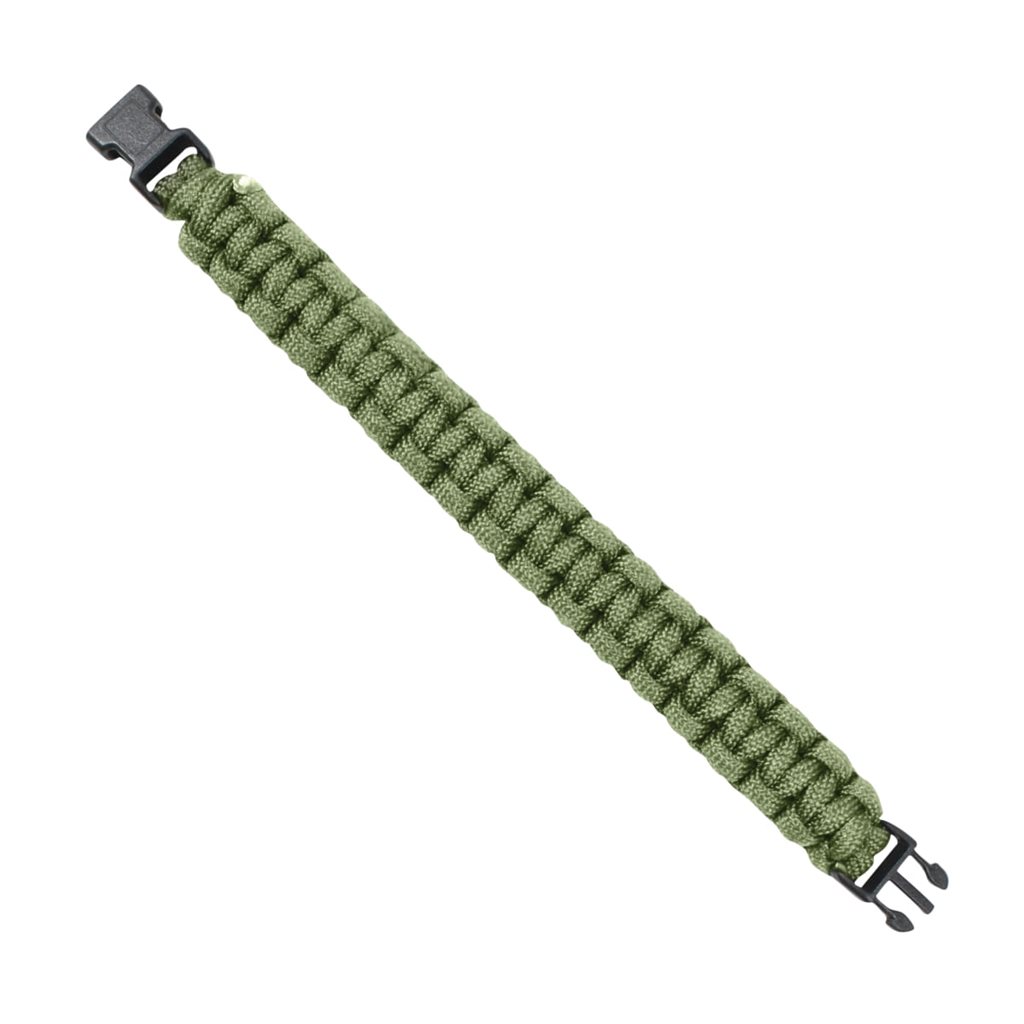 Levně Náramek SURVIVAL PARACORD OLIV