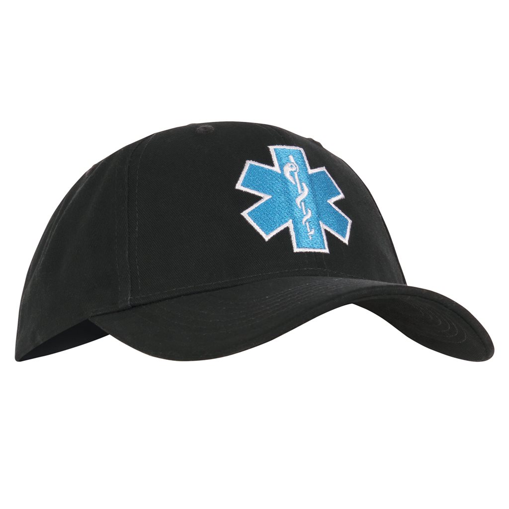Levně ROTHCO čepice baseball E.M.S. ČERNÁ