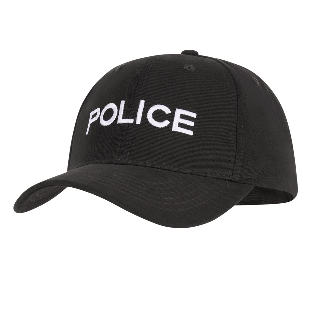 Levně ROTHCO čepice POLICE baseball ČERNÁ