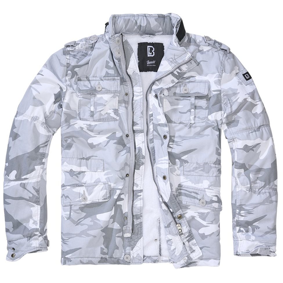 Levně Bunda BRITANNIA JACKET zateplená BLIZZARD CAMO