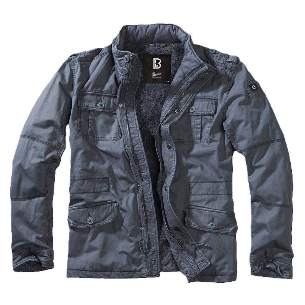 Levně Bunda BRITANNIA JACKET zateplená MODRÁ INDIGO