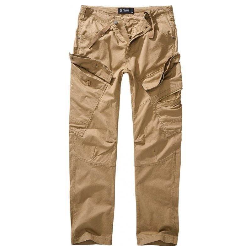 Levně Kalhoty ADVEN SLIM FIT PÍSKOVÉ CAMEL