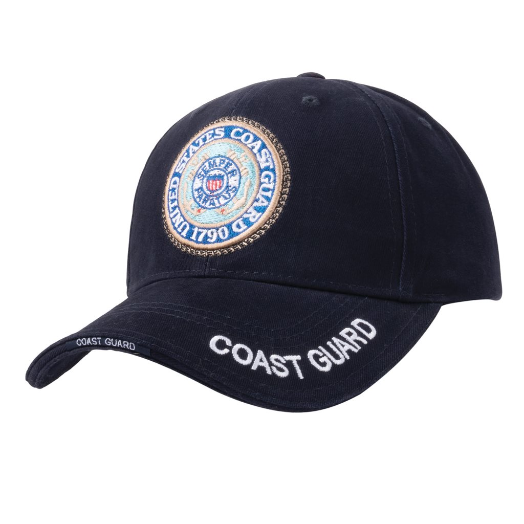 Levně ROTHCO čepice DELUXE U.S. COAST GUARD baseball MODRÁ