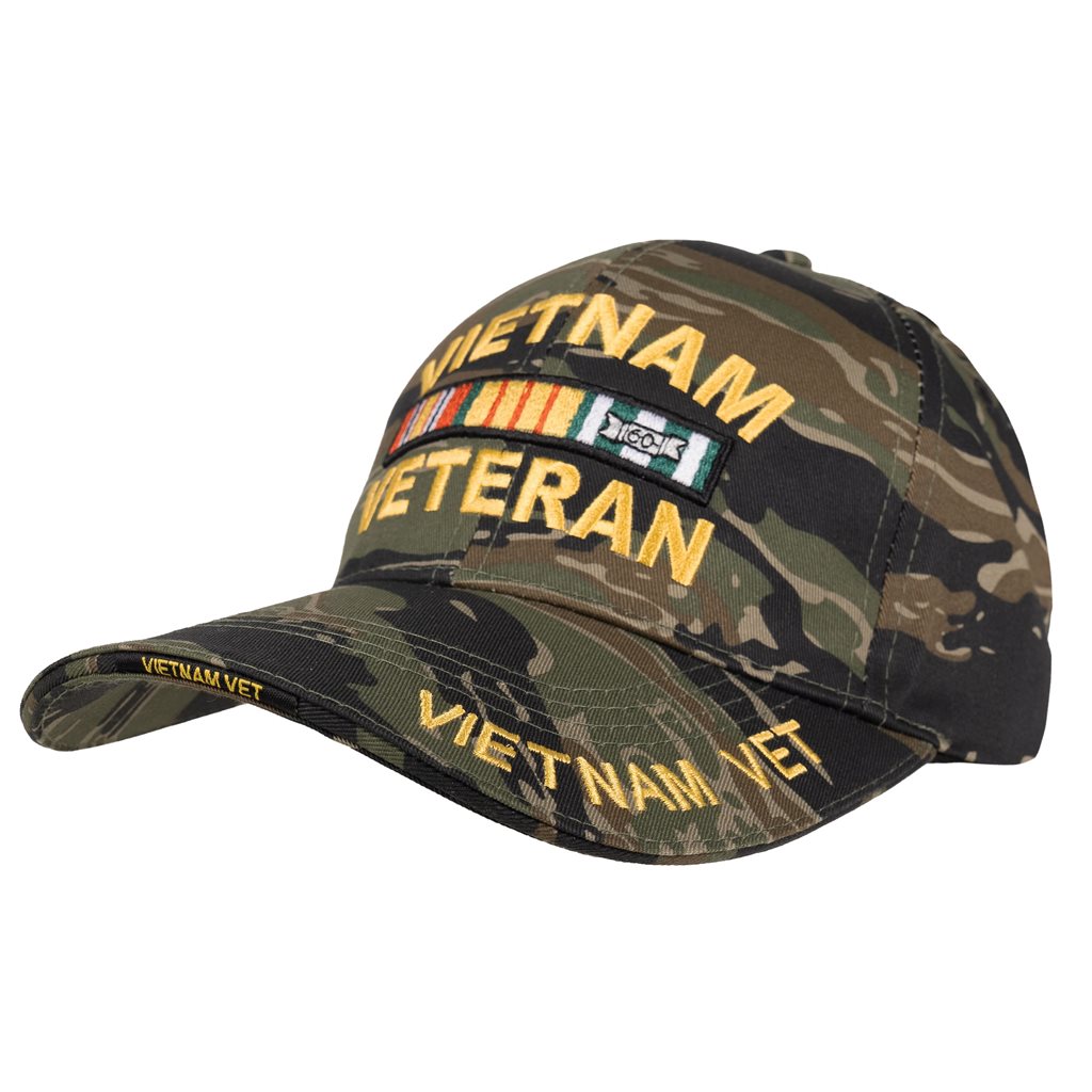 Levně ROTHCO čepice DELUXE VIETNAM VETERAN baseball TIGER STRIPE
