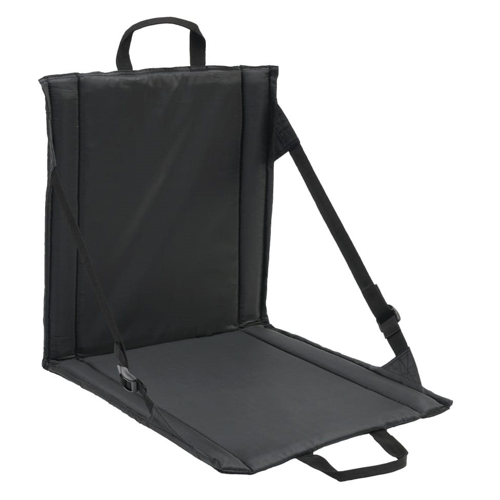 Levně BRANDIT podsedák FOLDABLE skládací ČERNÝ