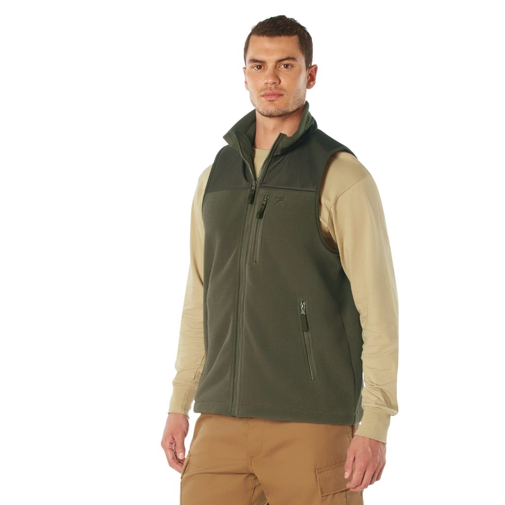 Levně Vesta fleece SPEC OPS tactical ZELENÁ