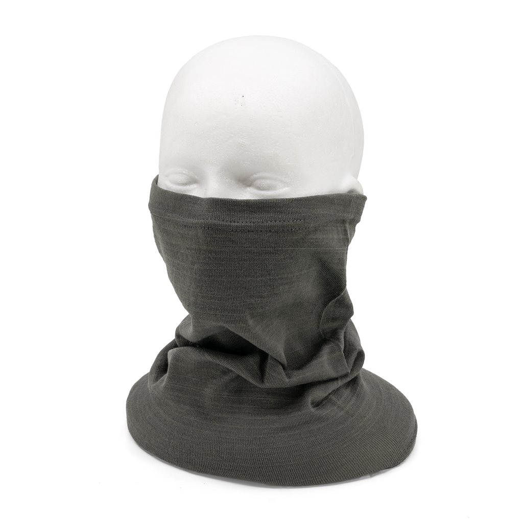 Levně Nákrčník rakouský pletený šedý