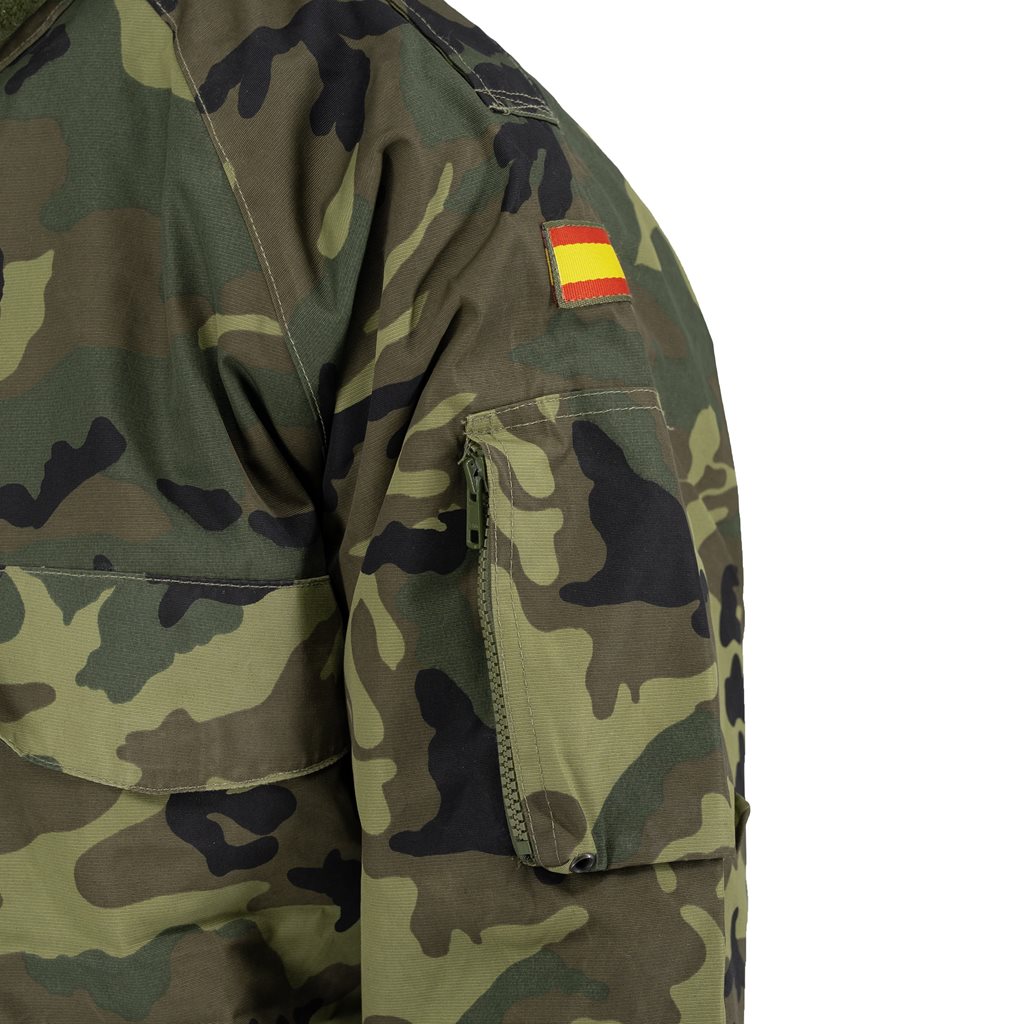 Bunda nepromokavá s membránou ŠPANĚLSKÁ WOODLAND použitá vel. 0