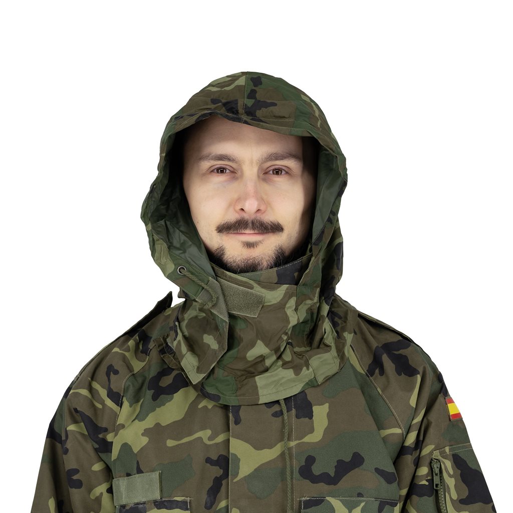Bunda nepromokavá s membránou ŠPANĚLSKÁ WOODLAND použitá vel. 0