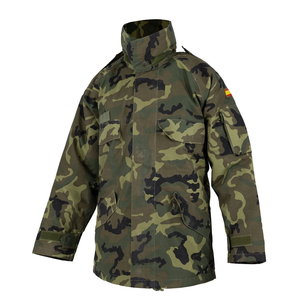 Bunda nepromokavá s membránou ŠPANĚLSKÁ WOODLAND použitá vel. 0