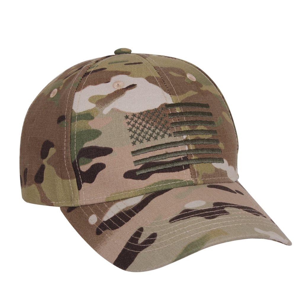 Levně ROTHCO čepice baseball US vlajka MULTICAM