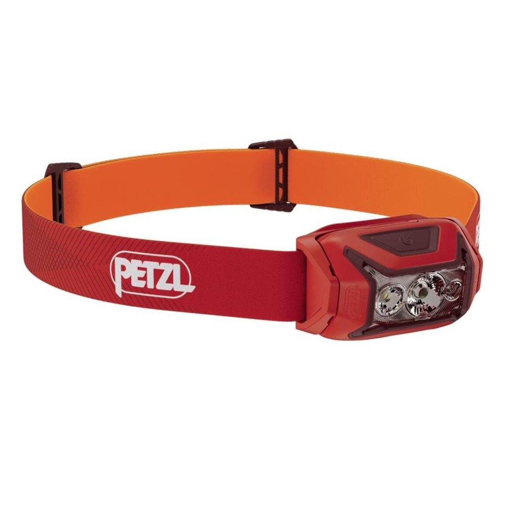 Levně PETZL svítilna čelová ACTIK 2025 ČERVENÁ