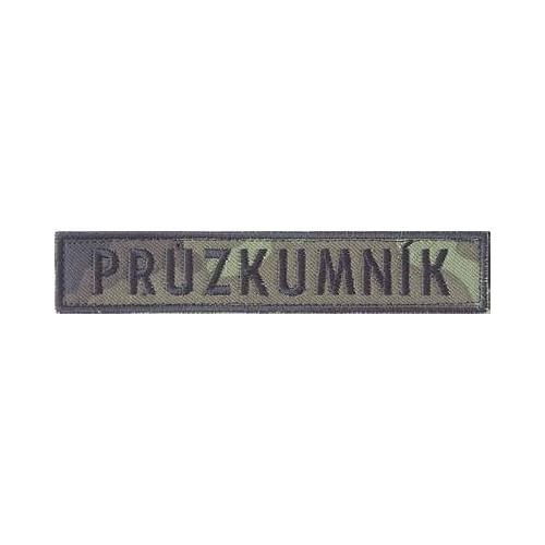 Nášivka "PRŮZKUMNÍK" velcro - vz.95 les CZ