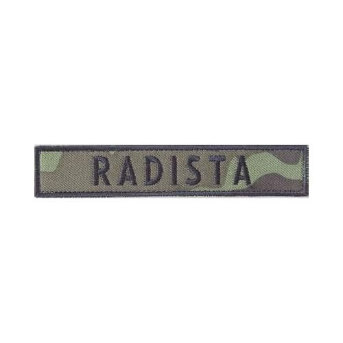Nášivka "RADISTA" velcro - vz.95 les CZ