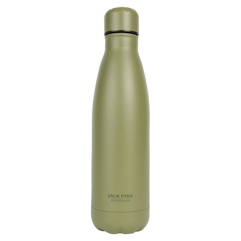 Levně JACK PYKE termoska ve tvaru láhve 500 ml MATNĚ ZELENÁ