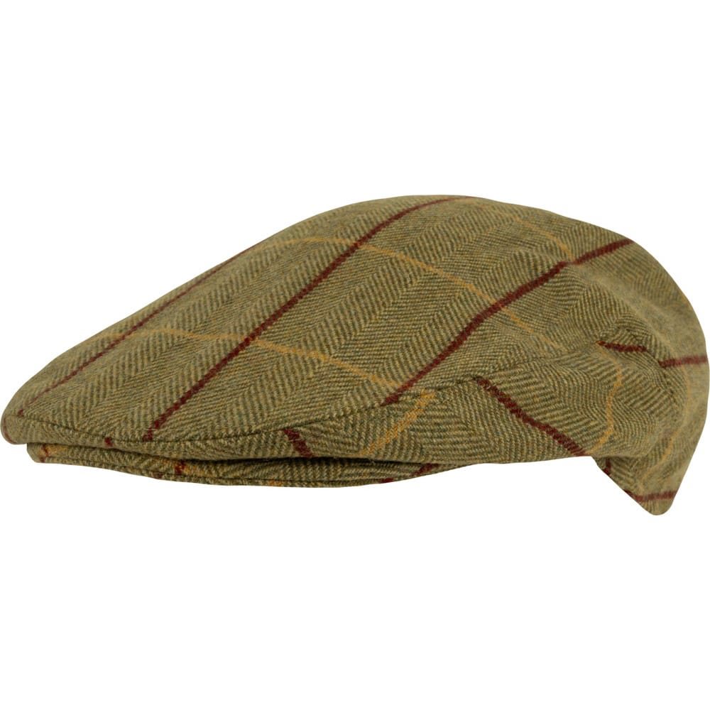 Čepice BEKOVKA Wool Blend Flat Cap Tweed