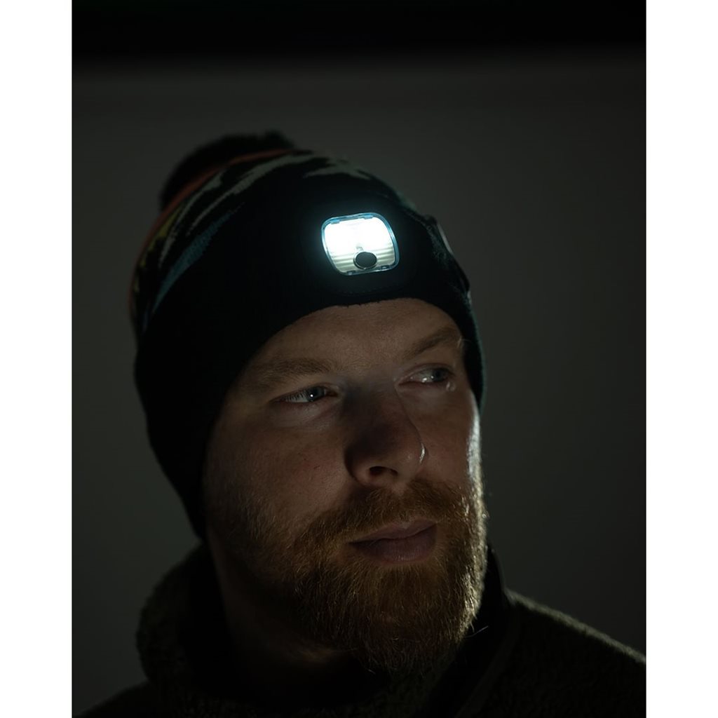 Čepice kulich pletená se svítilnou ADVENTURER