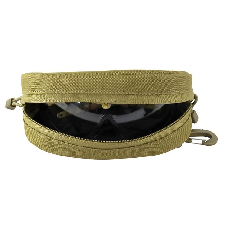 Pouzdro na brýle TACTICAL ZELENÉ COYOTE
