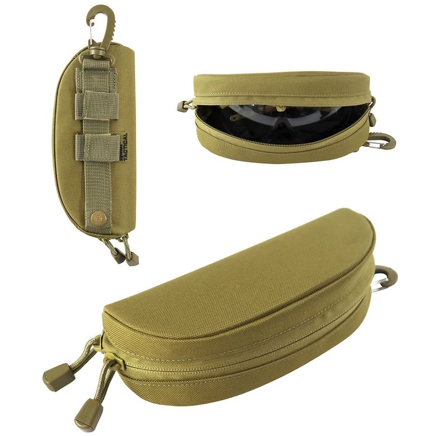 Pouzdro na brýle TACTICAL ZELENÉ COYOTE