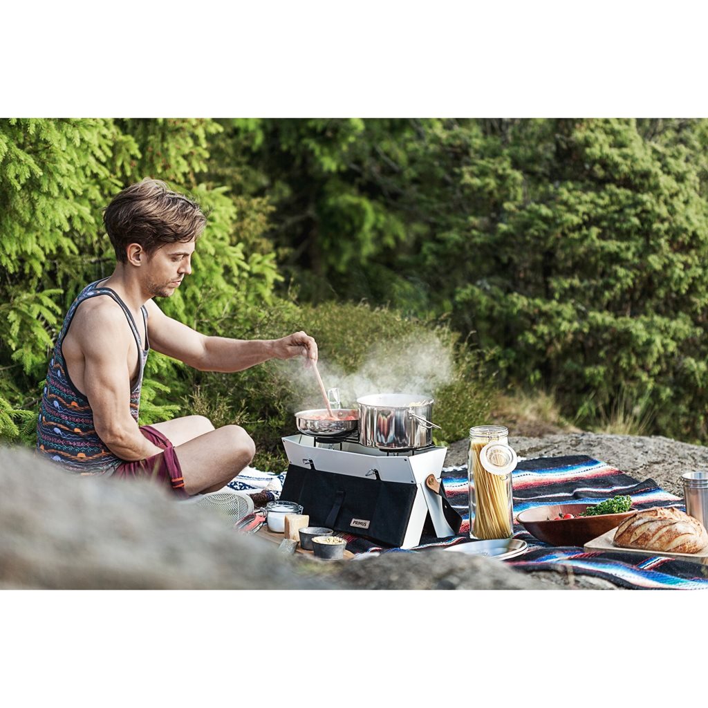Sada nádobí outdoorová NEREZ na kempování CAMPFIRE SMALL