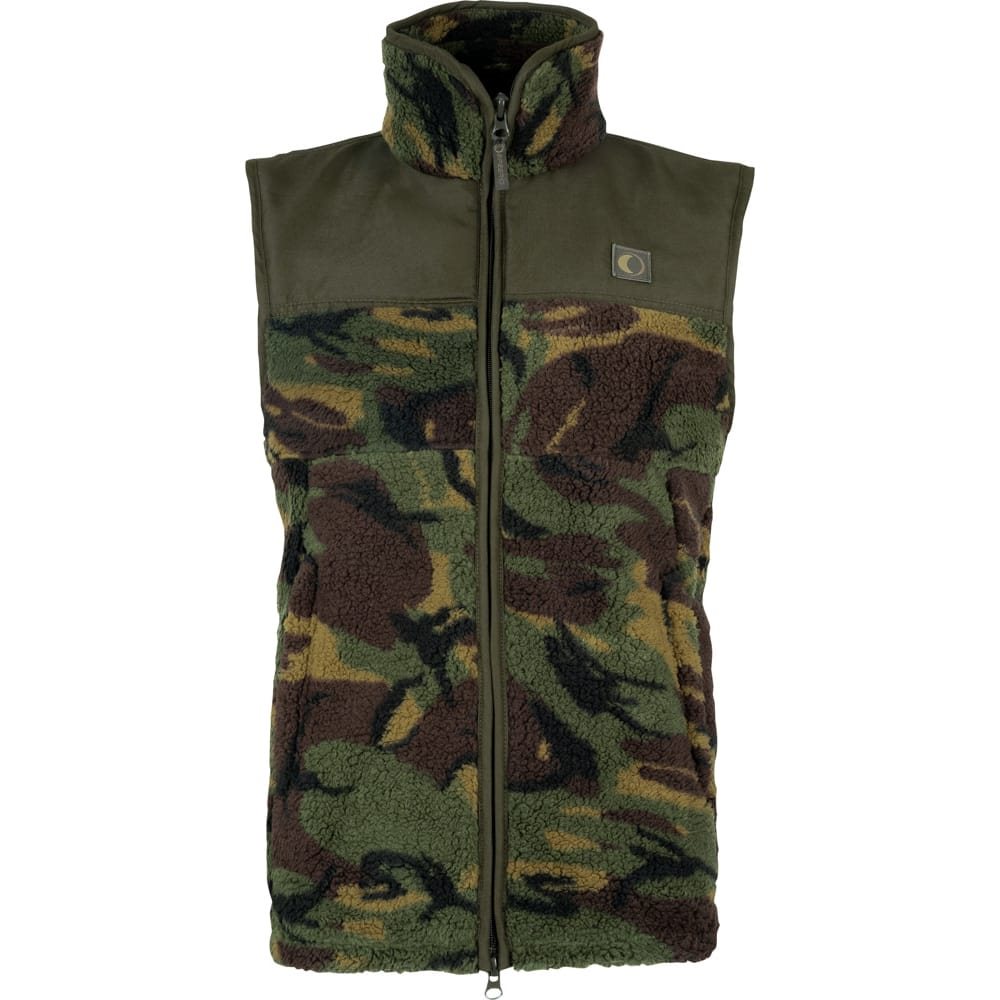 Vesta Sherpa Fleece Gilet DPM - britské maskování