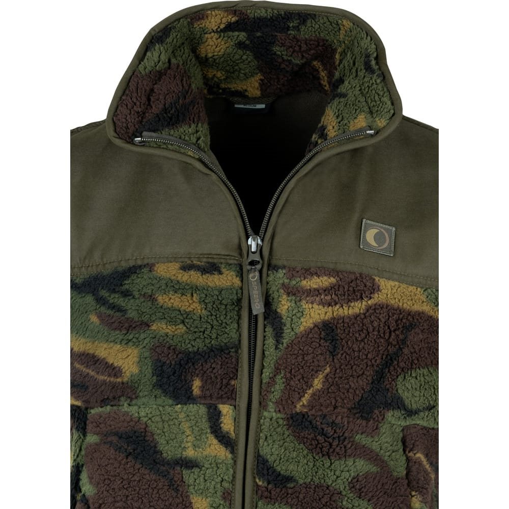 Vesta Sherpa Fleece Gilet DPM - britské maskování