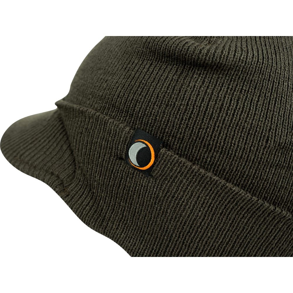 Čepice s kšiltem pletená styl JEEP hat DARK OLIV
