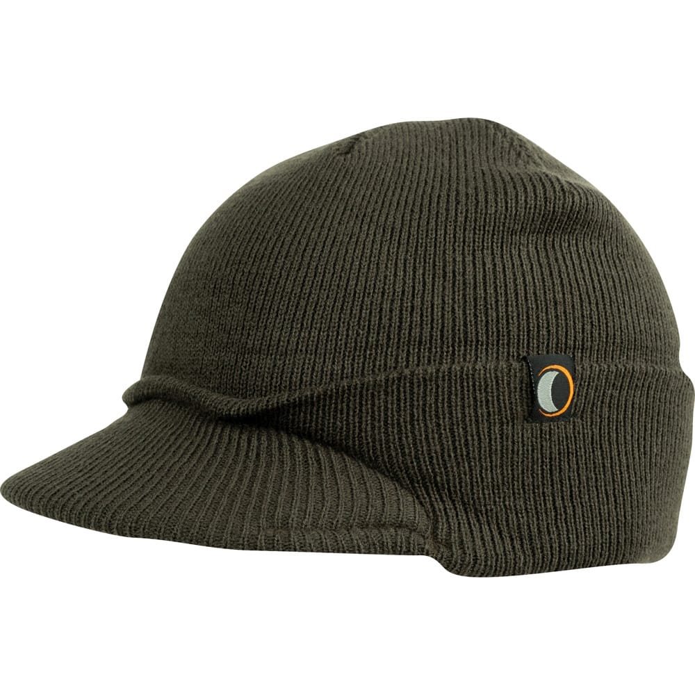 Čepice s kšiltem pletená styl JEEP hat DARK OLIV