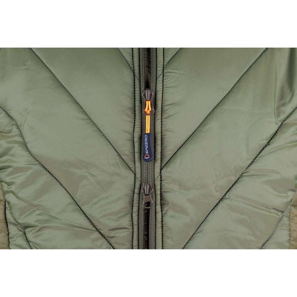 Bunda prošívaná zateplená POLARIS Jacket ZELENÁ