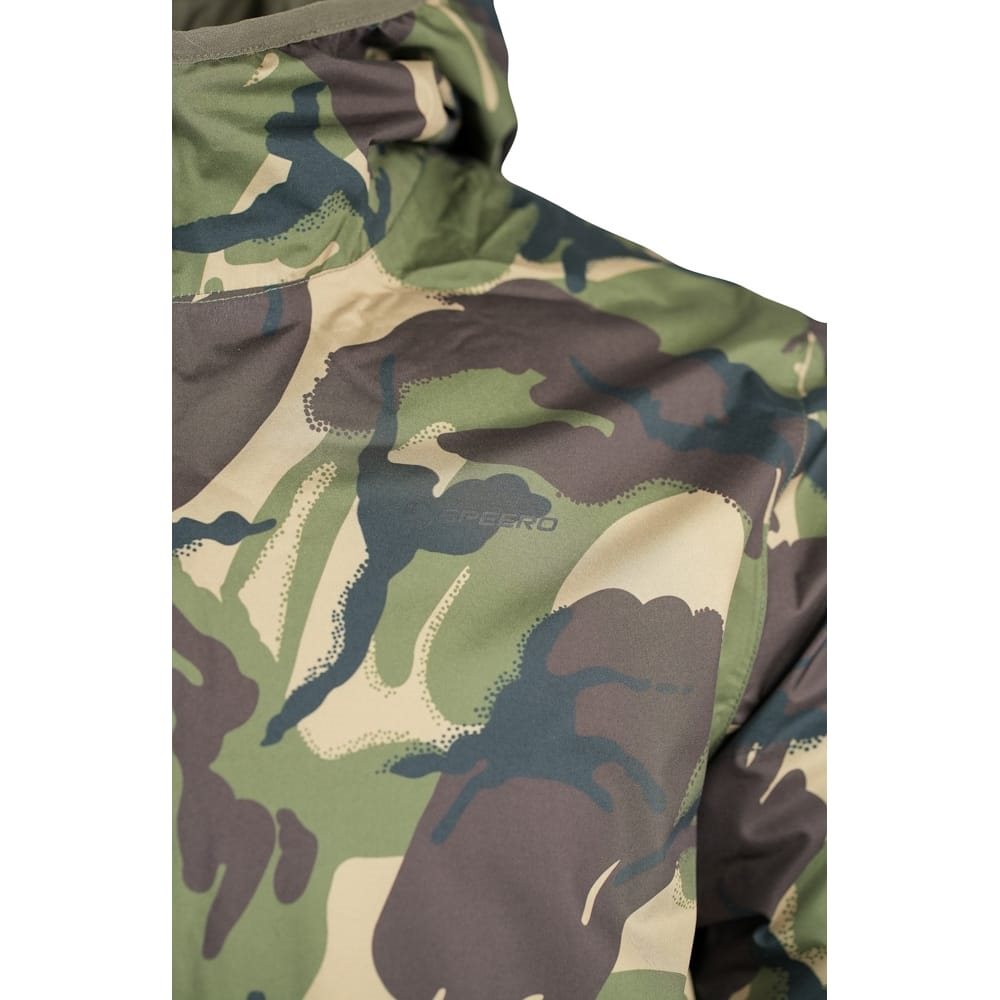 Bunda oboustranná s kapucí Reversible Waterproof Jacket DPM/OLIV