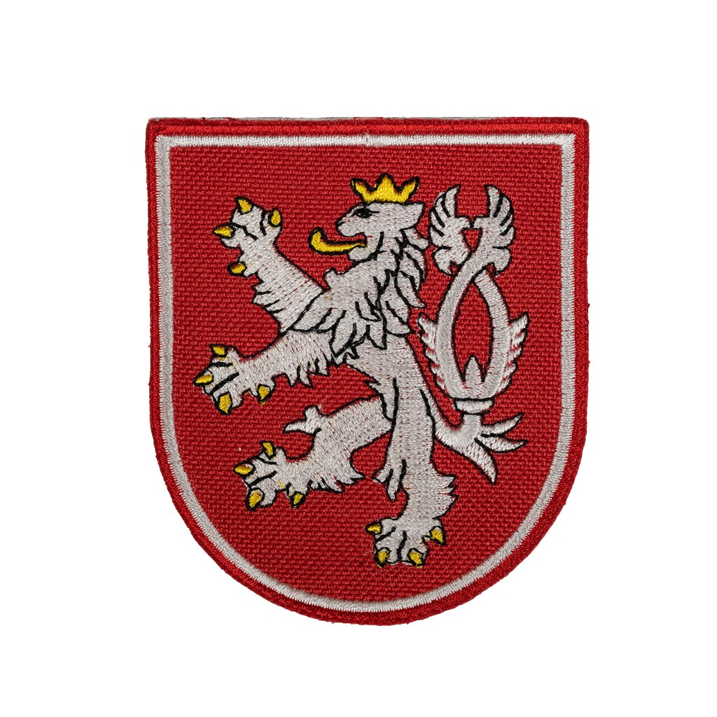 Levně NAVYS nášivka ČESKÝ LEV BAREVNÁ