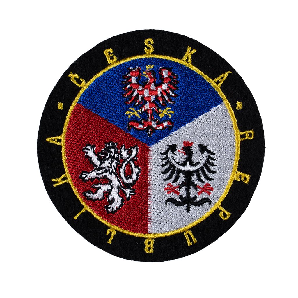 Levně NAVYS nášivka Česká republika KRUH - BAREVNÝ