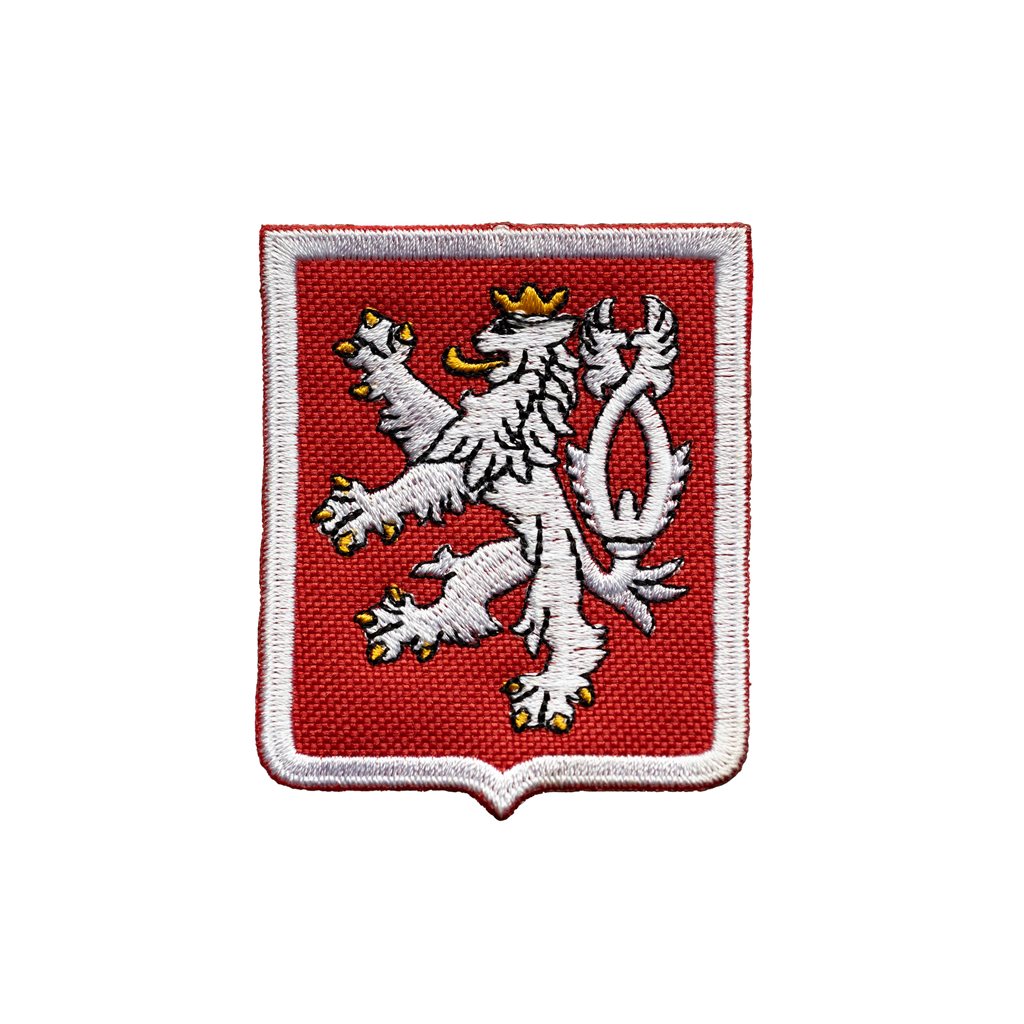 Levně NAVYS nášivka ČESKÝ LEV ve znaku BAREVNÁ