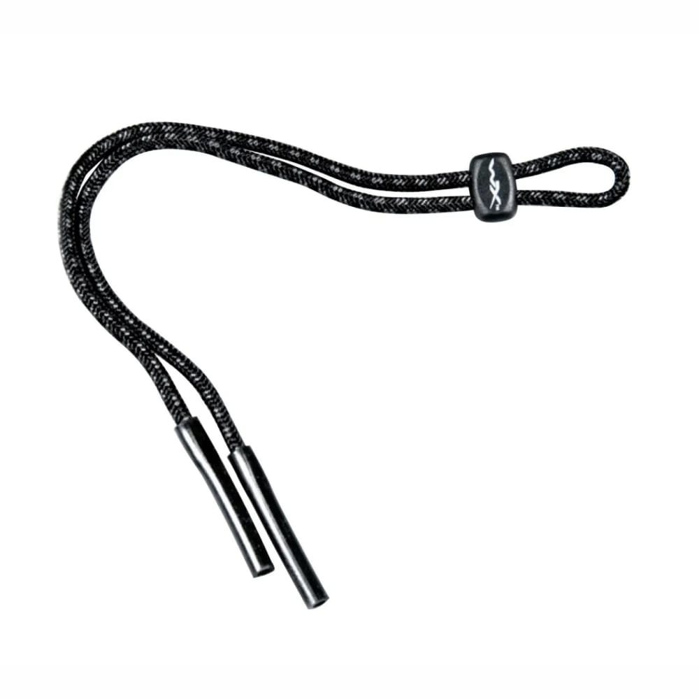 Levně WILEY X popruh na brýle WX LEASH gumové koncovky ČERNÝ