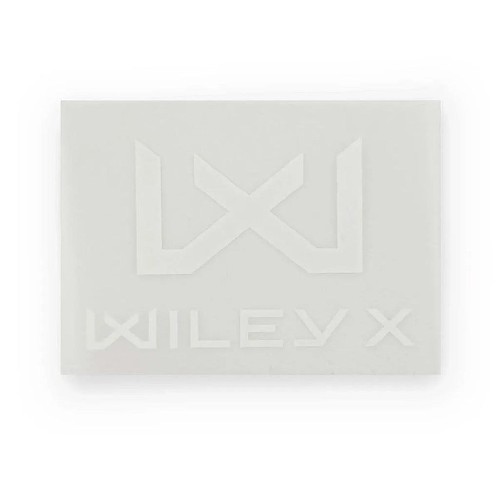 Levně Nášivka logo WILEY X nažehlovací BÍLÁ