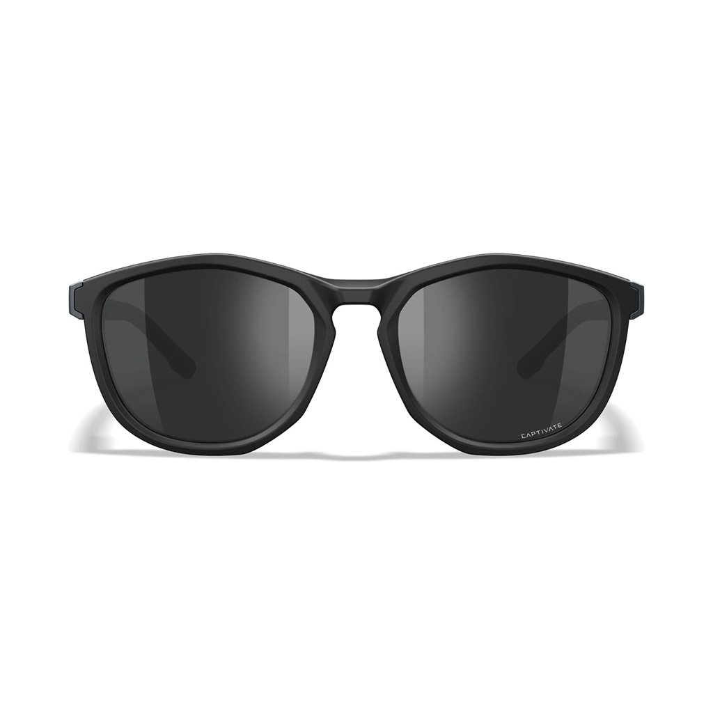 Brýle střelecké WX BRAVO CAPTIVATE™ ČERNO/ŠEDÝ rám KOUŘOVÁ skla