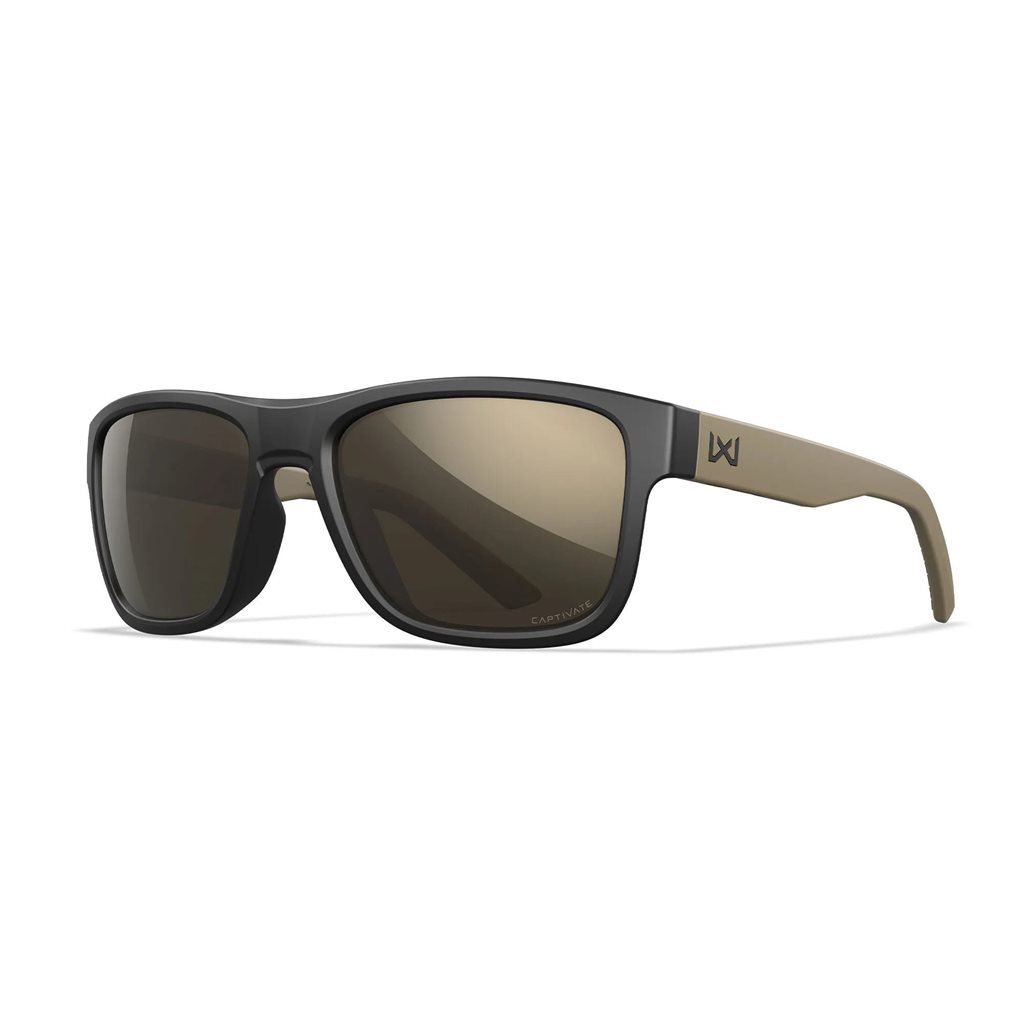 Levně WILEY X brýle střelecké WX OVATION CAPTIVATE ČERNÝ rám TUNGSTEN skla