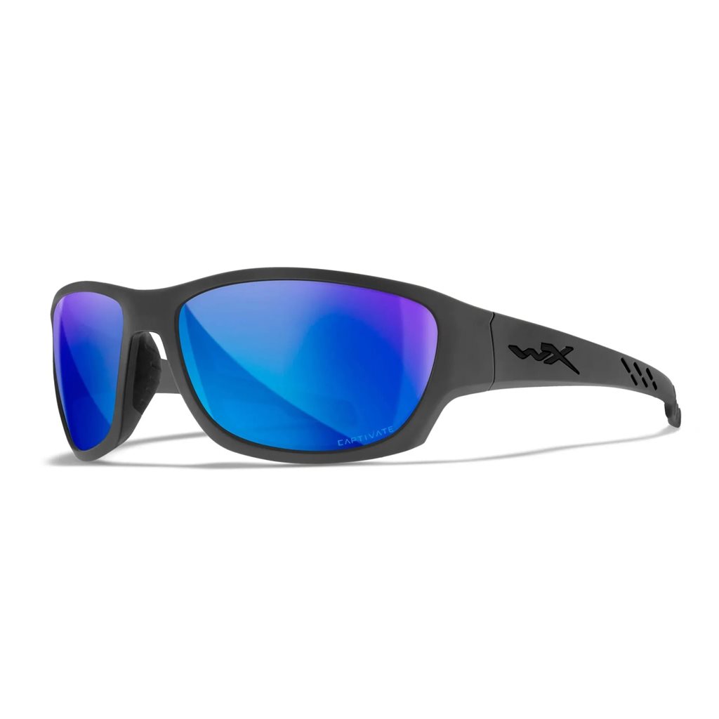 Levně WILEY X brýle střelecké WX CLIMB CAPTIVATE šedý rám Polarized Blue skla