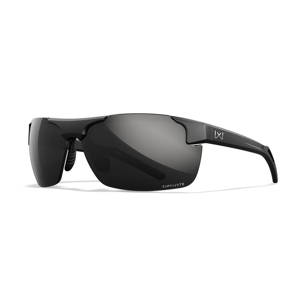 Levně WILEY X brýle střelecké WX PRIME CAPTIVATE ČERNÝ rám POLARIZOVANÁ skla