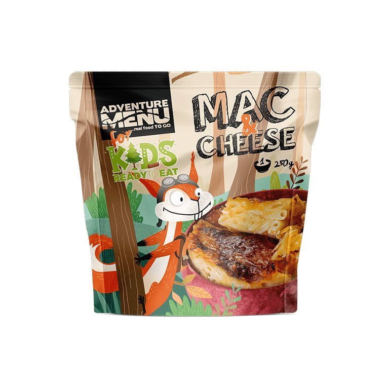 Levně ADVENTURE MENU mac & Cheese - ADM dětské sterilizované hotové jídlo