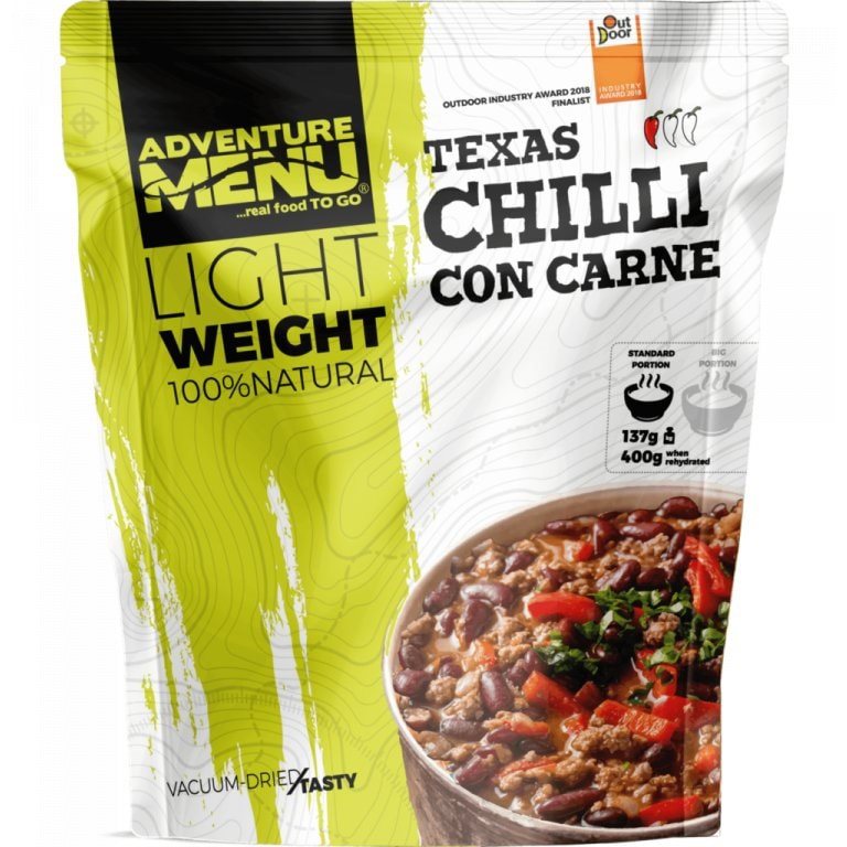 Levně ADVENTURE MENU chilli con Carne PORCE 137g/400g - dehydrované hotové jídlo