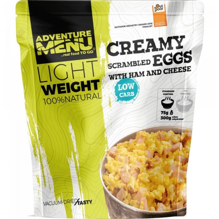 Levně ADVENTURE MENU krémová míchaná vajíčka PORCE 75g/300g - dehydrované hotové jídlo