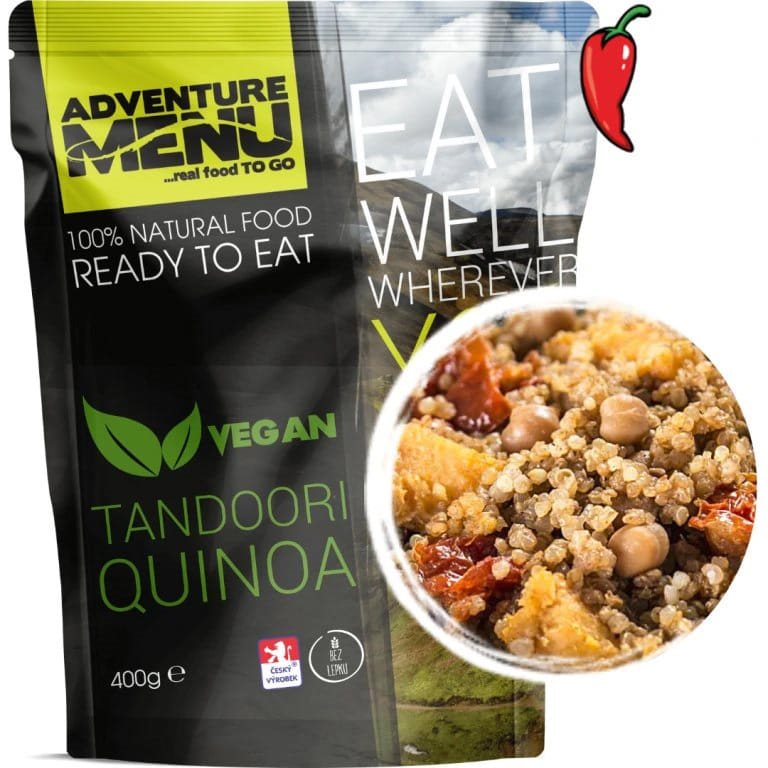ADVENTURE MENU tandoori Quinoa VEGAN - ADM sterilizované hotové jídlo