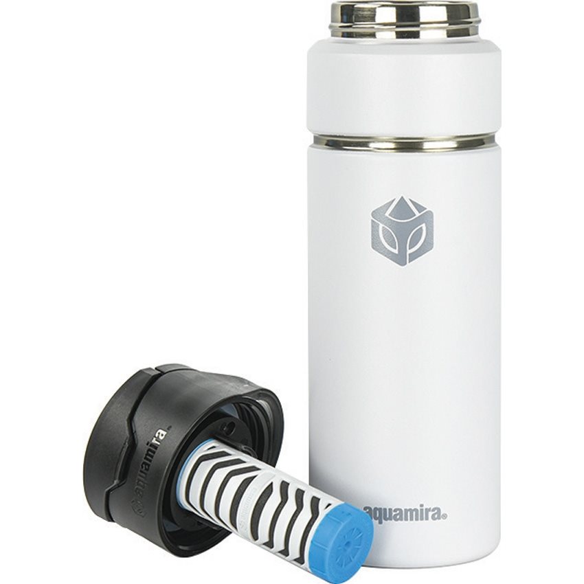 Levně AQUAMIRA láhev filtrační SHIFT 700 ml BÍLÁ
