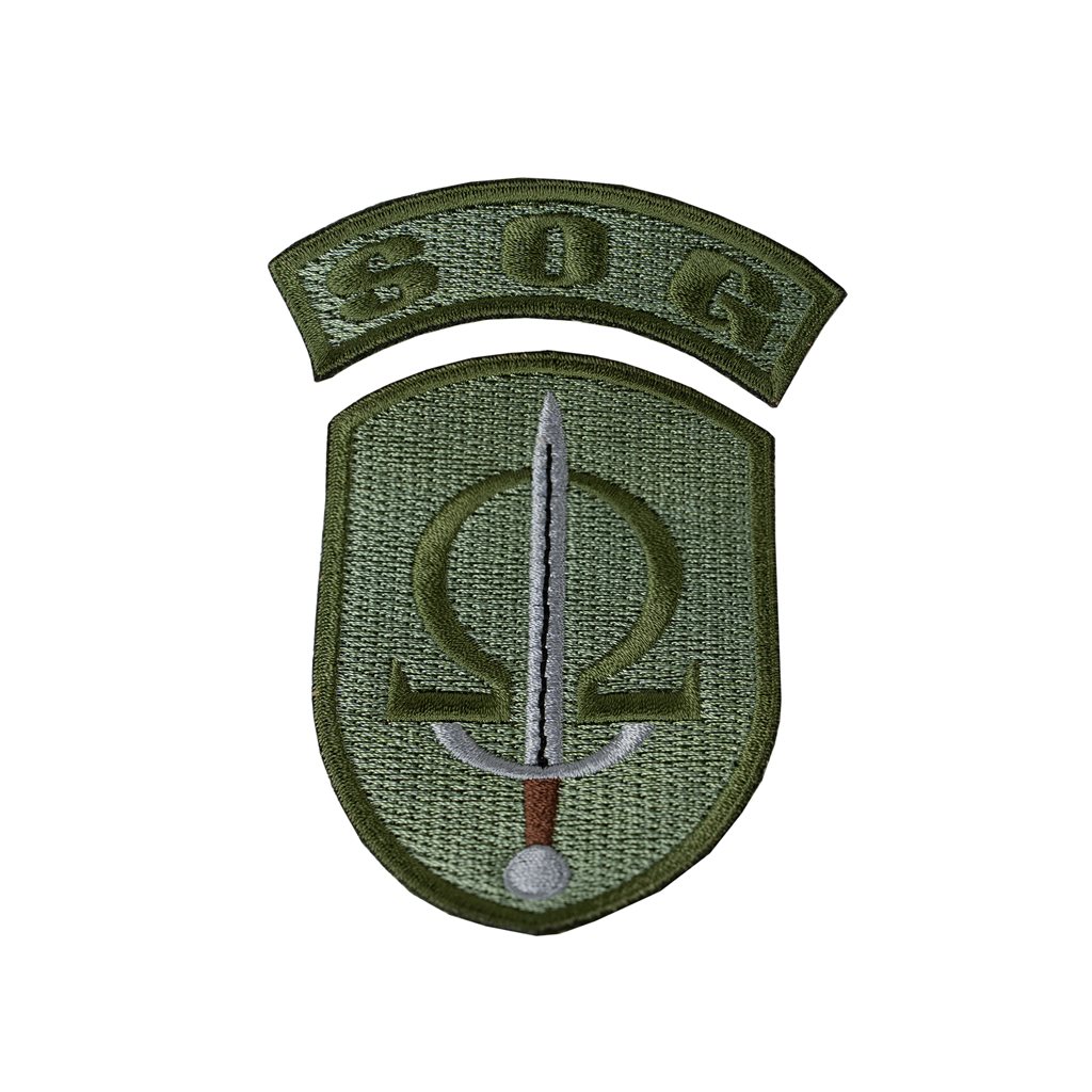 Levně NAVYS nášivka SOG ZELENÁ