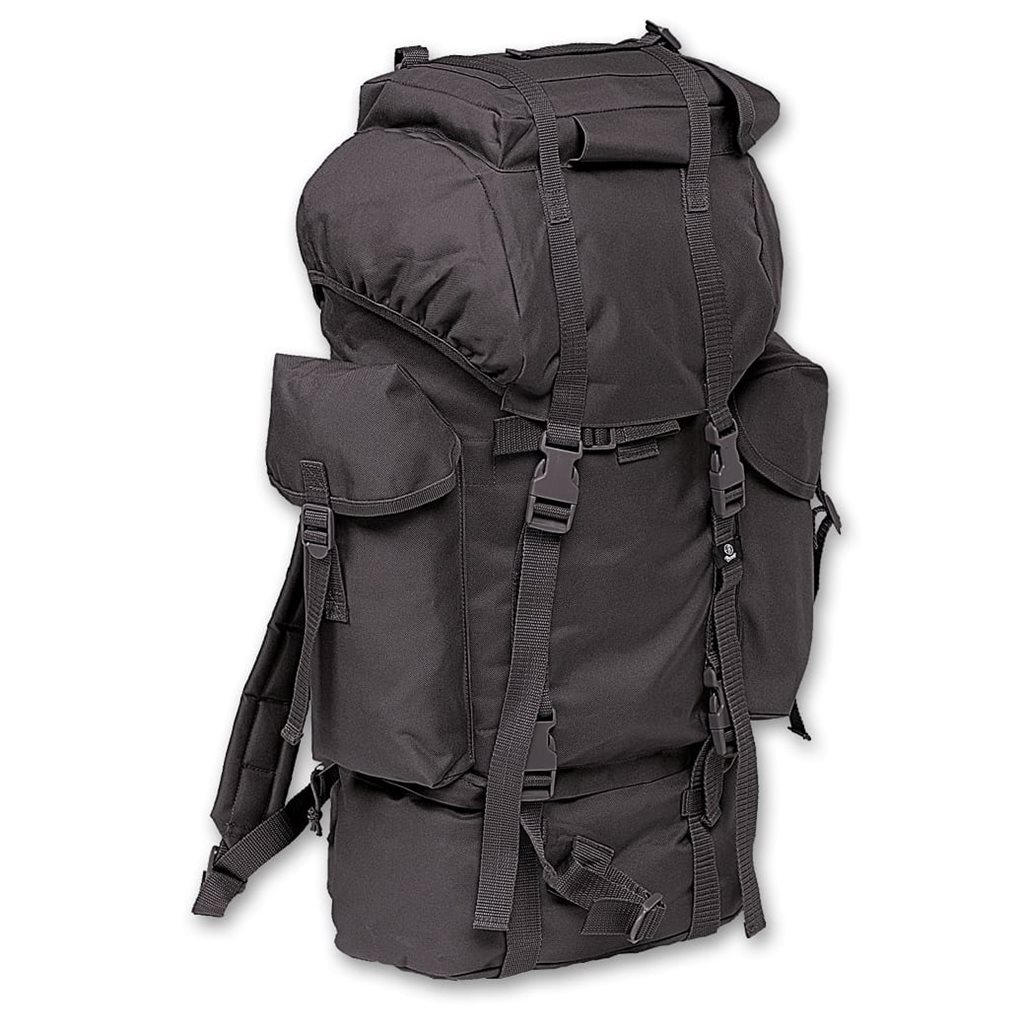 Levně BRANDIT batoh KAMPF 65ltr. styl BW ČERNÝ